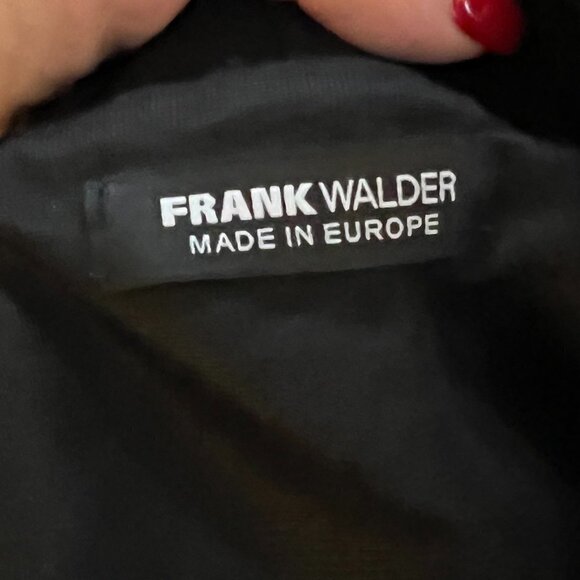 Frank Walder Plus Size 22 Black Skirt Elastic Waist Knee Length - Picture 4 of 4